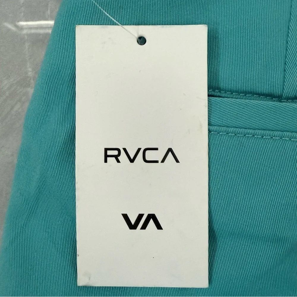 Women’s RVCA Weekend Stretch Mid-Rise Straight Leg Pant Pockets Size 27 - Picture 12 of 16